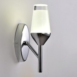 壁取り付け用燭台 モダン コンテンポラリー メタル ワイングラス ランプ