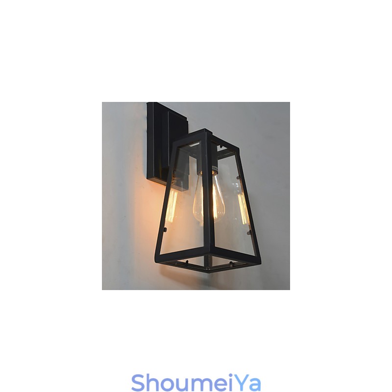 風力産業通路品質レトロ壁ランプ壁Lronライト付き
