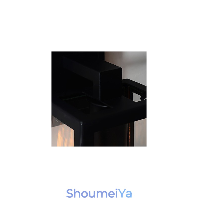 風力産業通路品質レトロ壁ランプ壁Lronライト付き