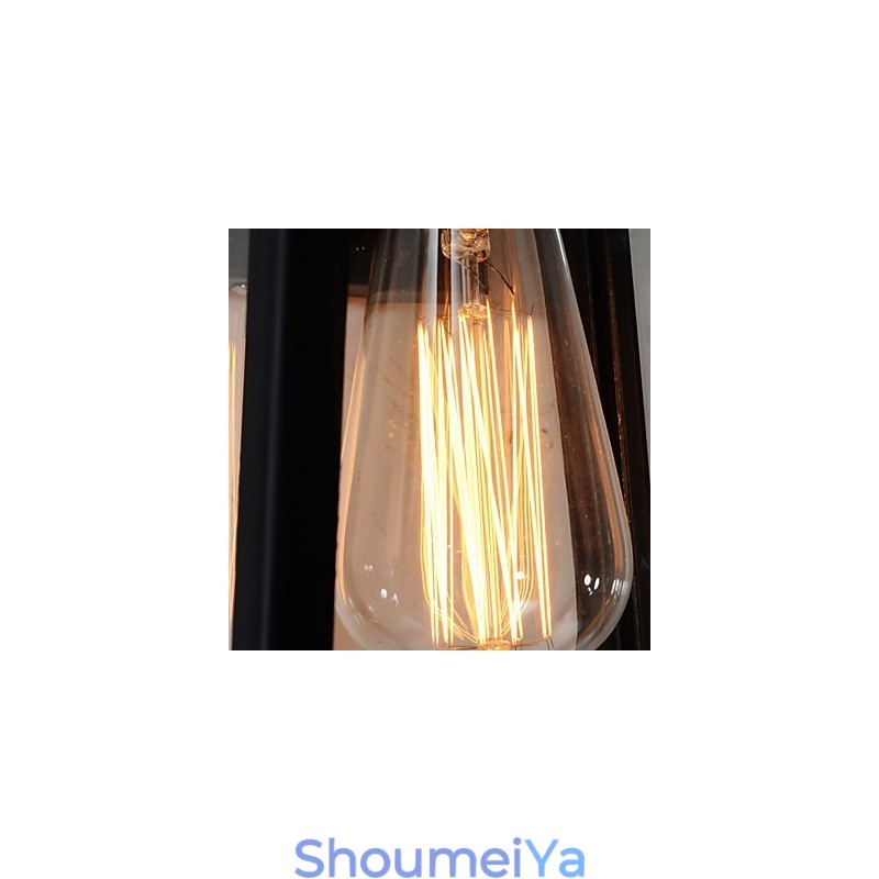 風力産業通路品質レトロ壁ランプ壁Lronライト付き