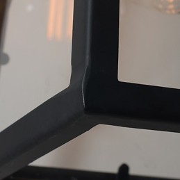 風力産業通路品質レトロ壁ランプ壁Lronライト付き