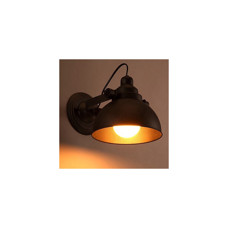 ロフト錬鉄ポットクリエイティブヴィンテージウォールランプライト