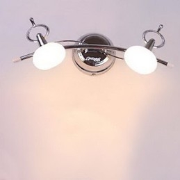バスルーム照明 モダン コンテンポラリー G4 メタル