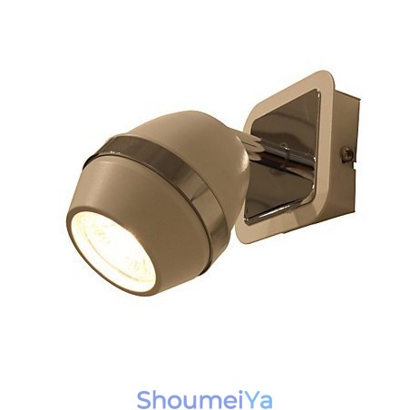 モダンな球形クロームウォールライト バスルームライト 3W