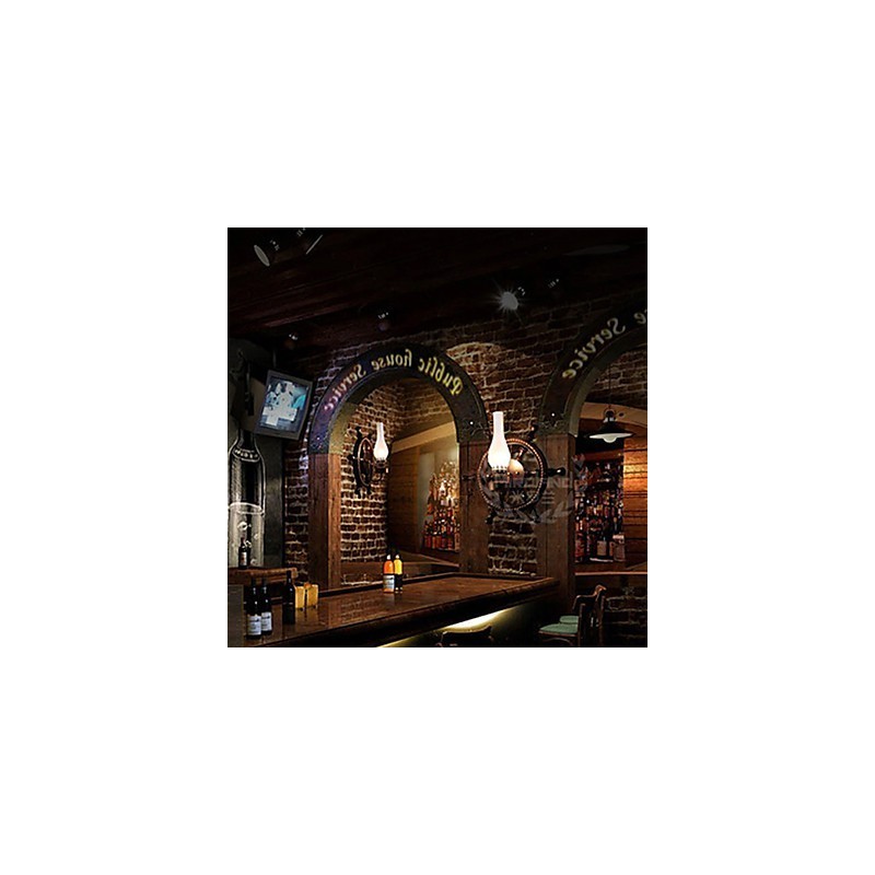 ウォールランプ 1灯とガラス