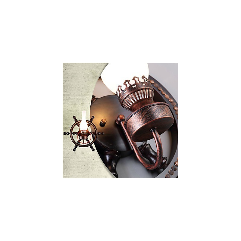 ウォールランプ 1灯とガラス