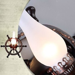 ウォールランプ 1灯とガラス