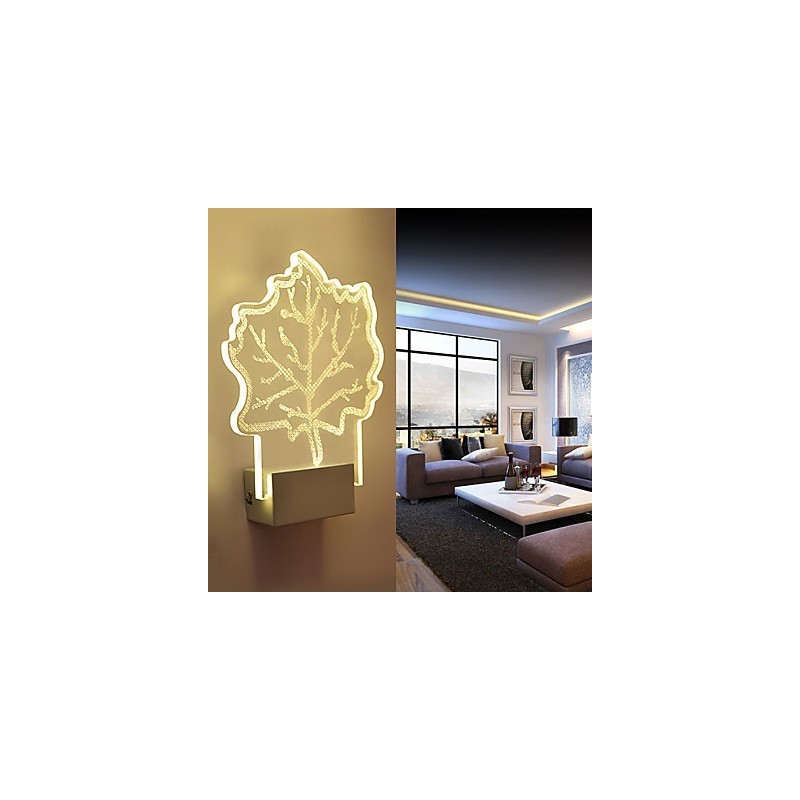 アクリル ウォールランプ PVC ランプ ライトチップ モダン コンテンポラリー メタル