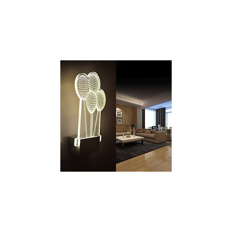 アクリル ウォールランプ PVC ランプ ライト モダン コンテンポラリー メタル