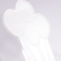 アクリル ウォールランプ PVC ランプ ライト モダン コンテンポラリー メタル