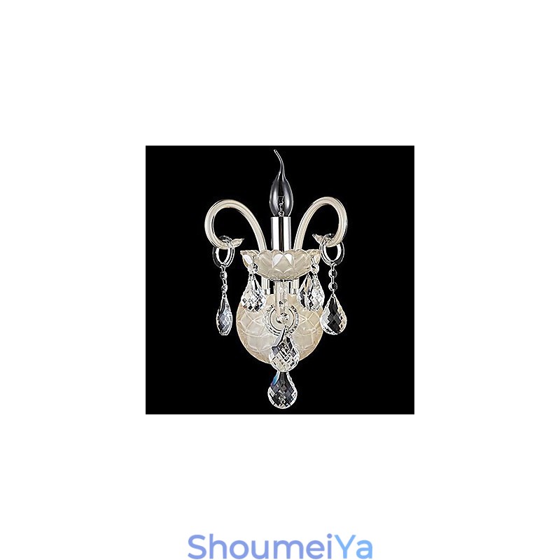 クリスタル壁取り付け用燭台モダンコンテンポラリークリスタル