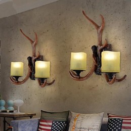 壁取り付け用燭台 ミニスタイル 伝統的 クラシック 樹脂