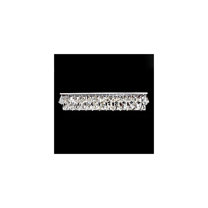 クリスタル フラッシュマウント ウォールライト モダン コンテンポラリー メタル