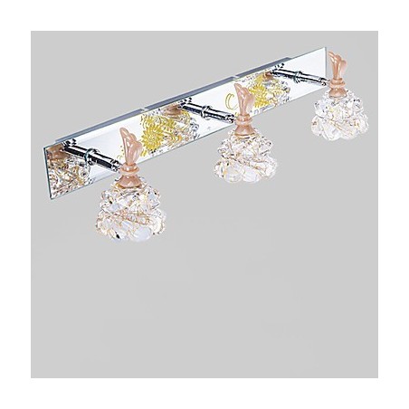 壁取り付け用燭台 バスルーム照明 モダン コンテンポラリー メタル