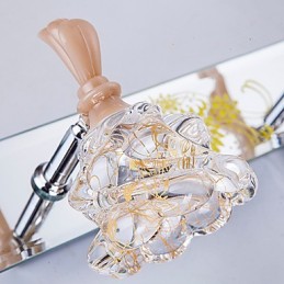 壁取り付け用燭台 バスルーム照明 モダン コンテンポラリー メタル