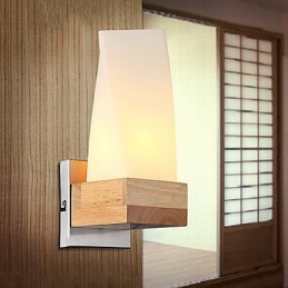 壁取り付け用燭台 ミニスタイル 伝統的 クラシック 木製 竹