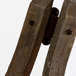 ミニスタイル 壁取り付け用燭台 素朴なロッジ 木製 竹