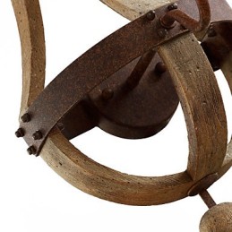 ミニスタイル 壁取り付け用燭台 素朴なロッジ 木製 竹