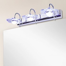 壁取り付け用燭台 バスルーム照明 モダン コンテンポラリー メタル