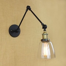 アンティークブロンズ装飾壁取り付け用燭台