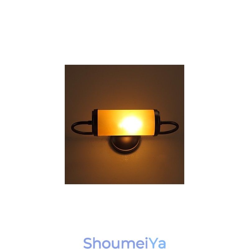 縮小され、現代的なアメリカのカントリーは古代の方法を復元するキャンドルスティックの壁ランプライト