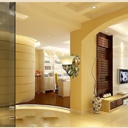 ヨーロッパの壁ランプ 金属素材メッキ ブロンズ照明 ベッドサイド リビングルーム フロントミラー バルコニーランプ付き