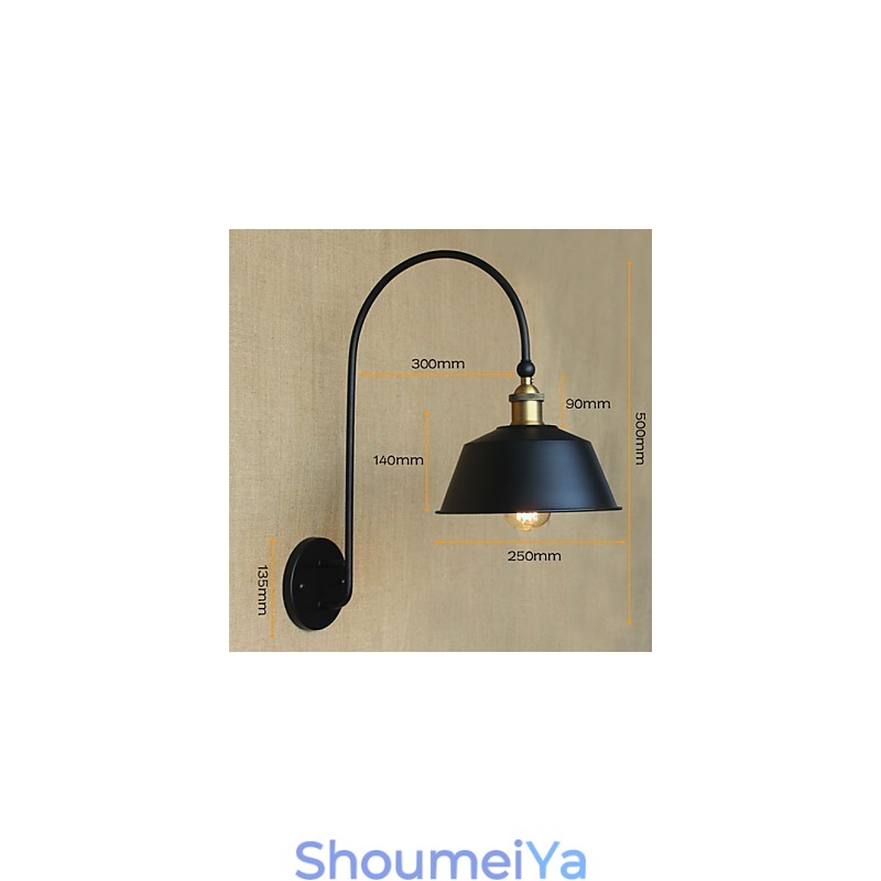 アメリカンカントリーロフト工業機械ライト風レトロヴィラノスタルジックダイニングルームアイアン装飾壁ランプ