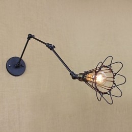 アイアンアームロフトレトロインダストリアル廊下通路階段ホールウェイテーブルシンプルクリエイティブレストランバーランプ