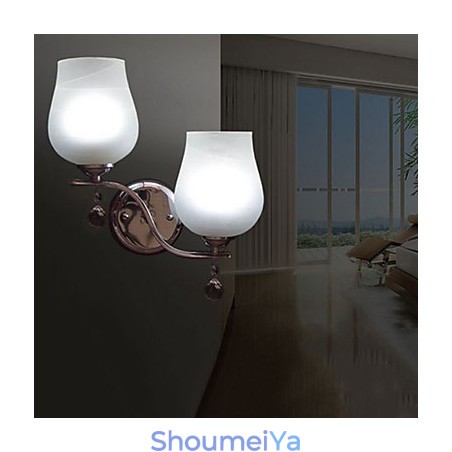 クリスタル 壁取り付け用燭台 モダン コンテンポラリー メタル