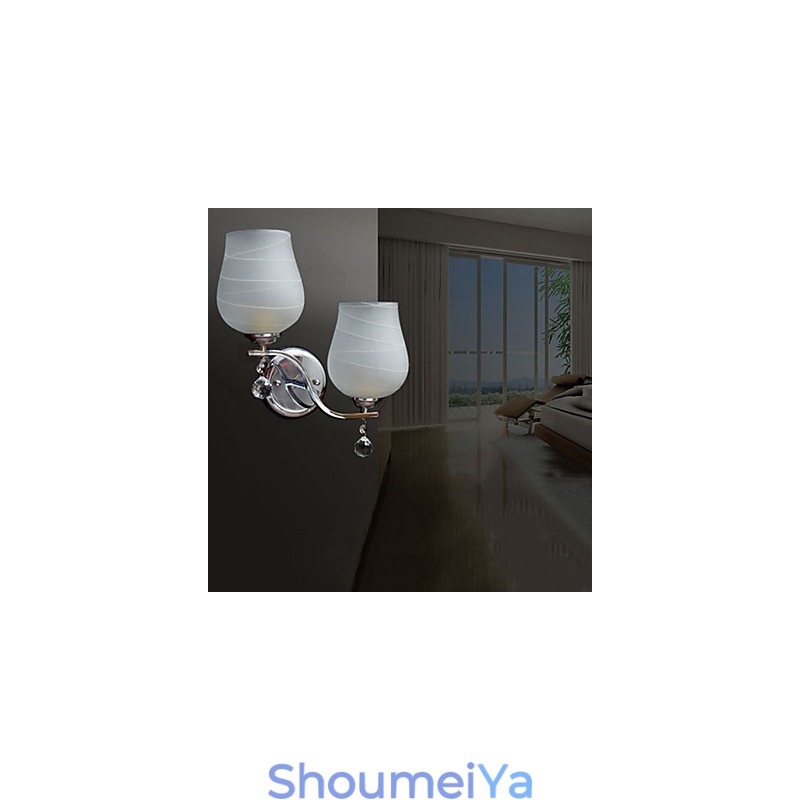 クリスタル 壁取り付け用燭台 モダン コンテンポラリー メタル