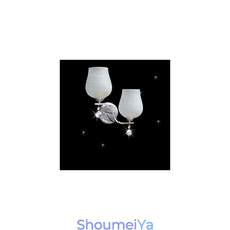 クリスタル 壁取り付け用燭台 モダン コンテンポラリー メタル