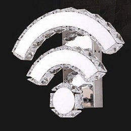 壁取り付け用燭台 クリスタル ミニスタイル モダン コンテンポラリー クリスタル