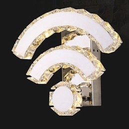 壁取り付け用燭台 クリスタル ミニスタイル モダン コンテンポラリー クリスタル