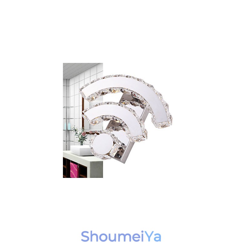 壁取り付け用燭台 クリスタル ミニスタイル モダン コンテンポラリー クリスタル