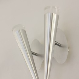 壁取り付け用燭台 モダン コンテンポラリー メタル