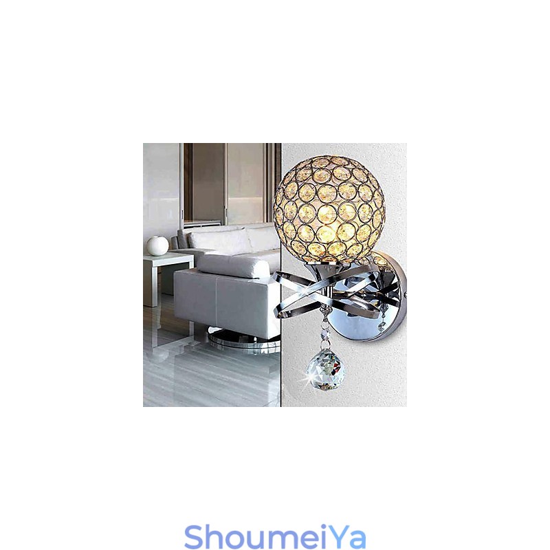 クリスタル ウォール スコンセ モダン コンテンポラリー G9 メタル