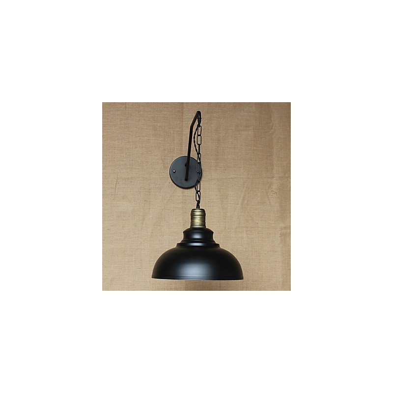 シンプルでクリエイティブな個性的なウォールランプ 産業チェーン アメリカンレトロアイアンアイル ベッドルーム ベッドサイドウォールランプ