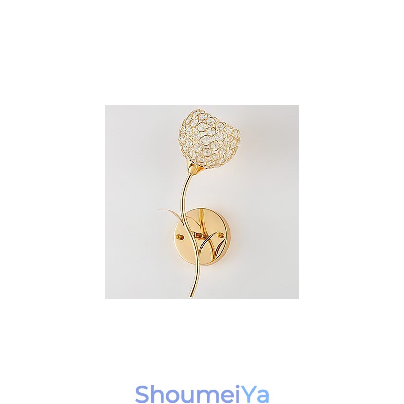 ミニマリストモダンクリスタルウォールライト