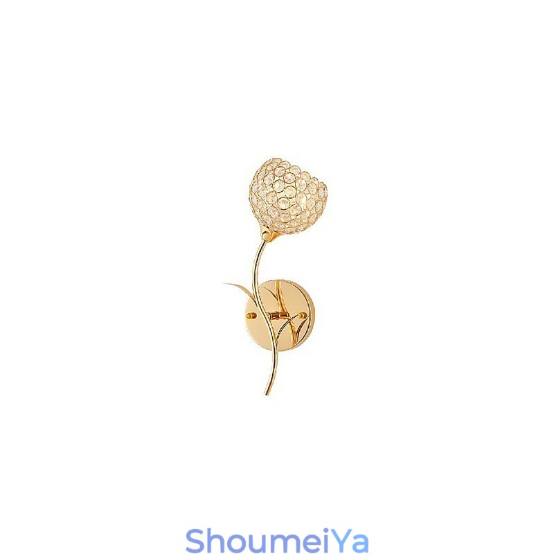 ミニマリストモダンクリスタルウォールライト