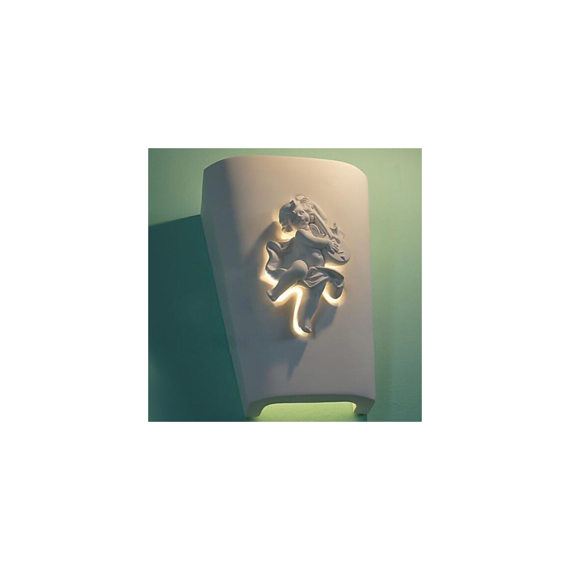 クリエイティブな田舎風のクリエイティブな地中海風の壁ランプ ヨーロピアンスタイルのキューピッド壁ランプライト