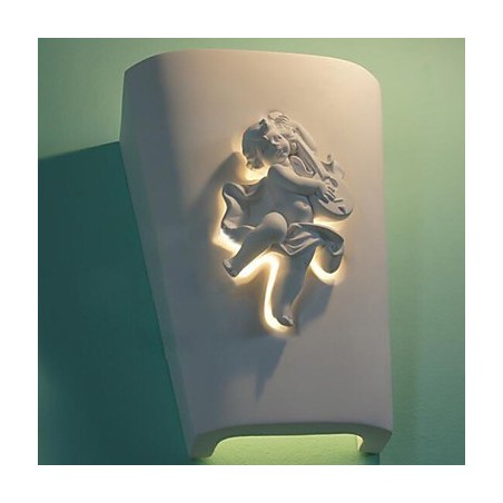 クリエイティブな田舎風のクリエイティブな地中海風の壁ランプ ヨーロピアンスタイルのキューピッド壁ランプライト