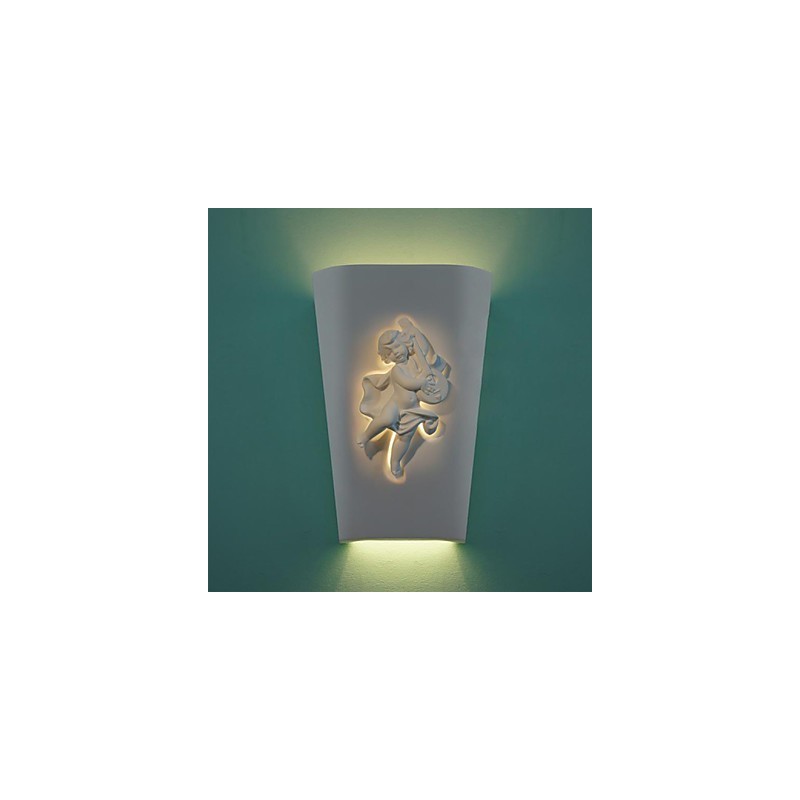 クリエイティブな田舎風のクリエイティブな地中海風の壁ランプ ヨーロピアンスタイルのキューピッド壁ランプライト