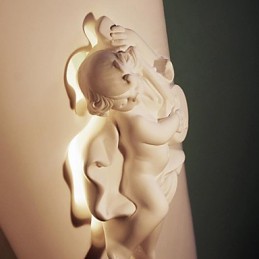 クリエイティブな田舎風のクリエイティブな地中海風の壁ランプ ヨーロピアンスタイルのキューピッド壁ランプライト