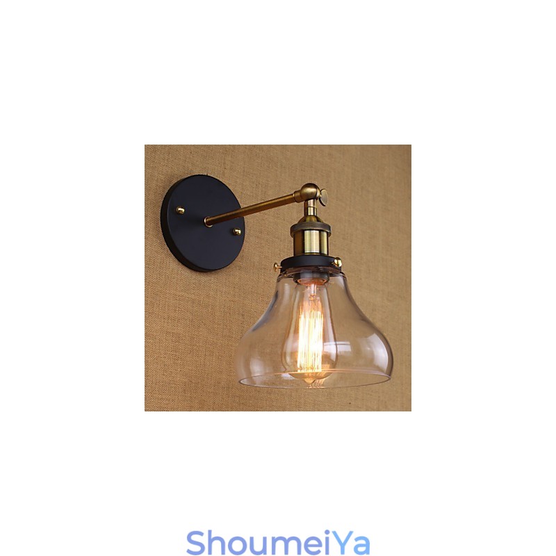 インダストリアル ノスタルジック アメリカンカントリー 装飾壁取り付け用燭台