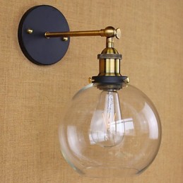丸いフォームノスタルジックなアメリカの国輸出貿易のオリジナルモデルの工業用装飾壁取り付け用燭台