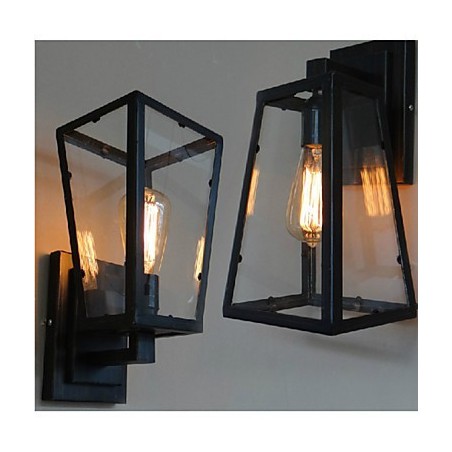 クリエイティブタイプは古代の方法を復元し、ライト付きの寝室の壁ランプを契約します