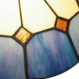 地中海スタイルの暖かい天井ランプランプ40cm照明器具直径