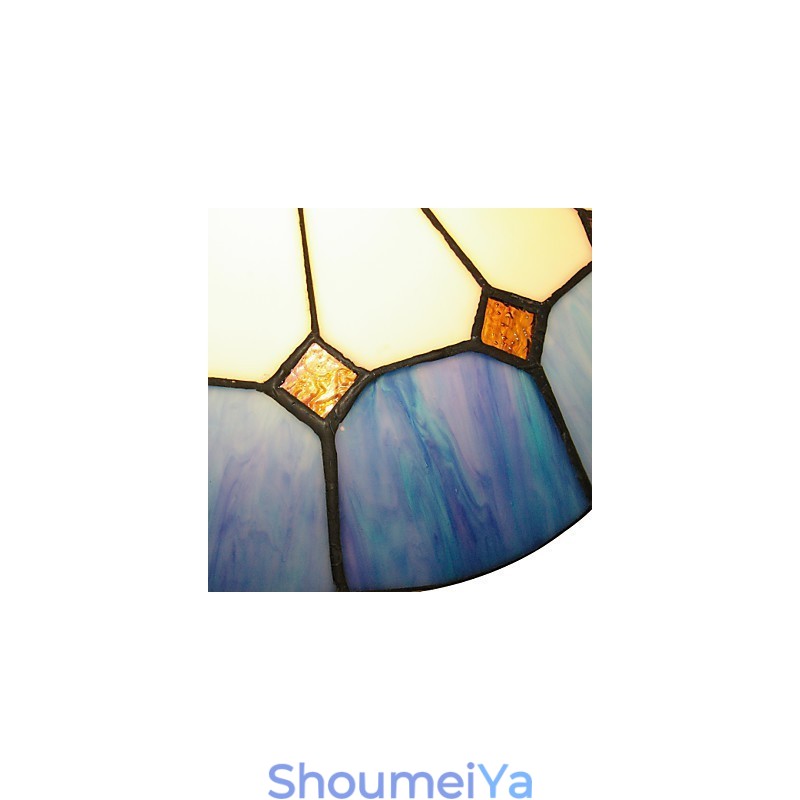 地中海スタイルの暖かい天井ランプランプ40cm照明器具直径