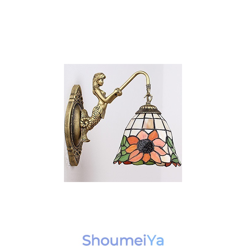 ヨーロッパの契約田舎クリエイティブ錬鉄壁ランプライト