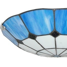 地中海スタイルの暖かい天井ランプランプ40cm照明器具直径